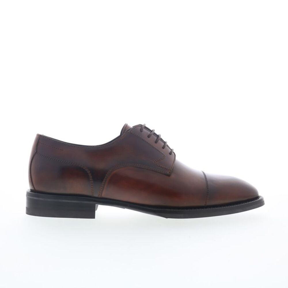 Di Bianco Mens Bersano Calfskin Brown Shoes (NWT)